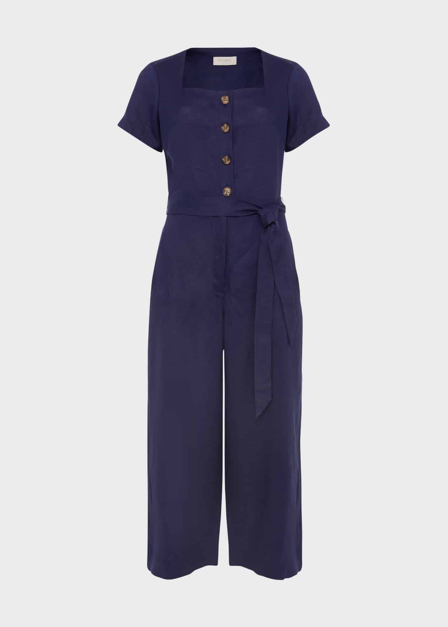 JAZLYN LINEN JUMPSUIT