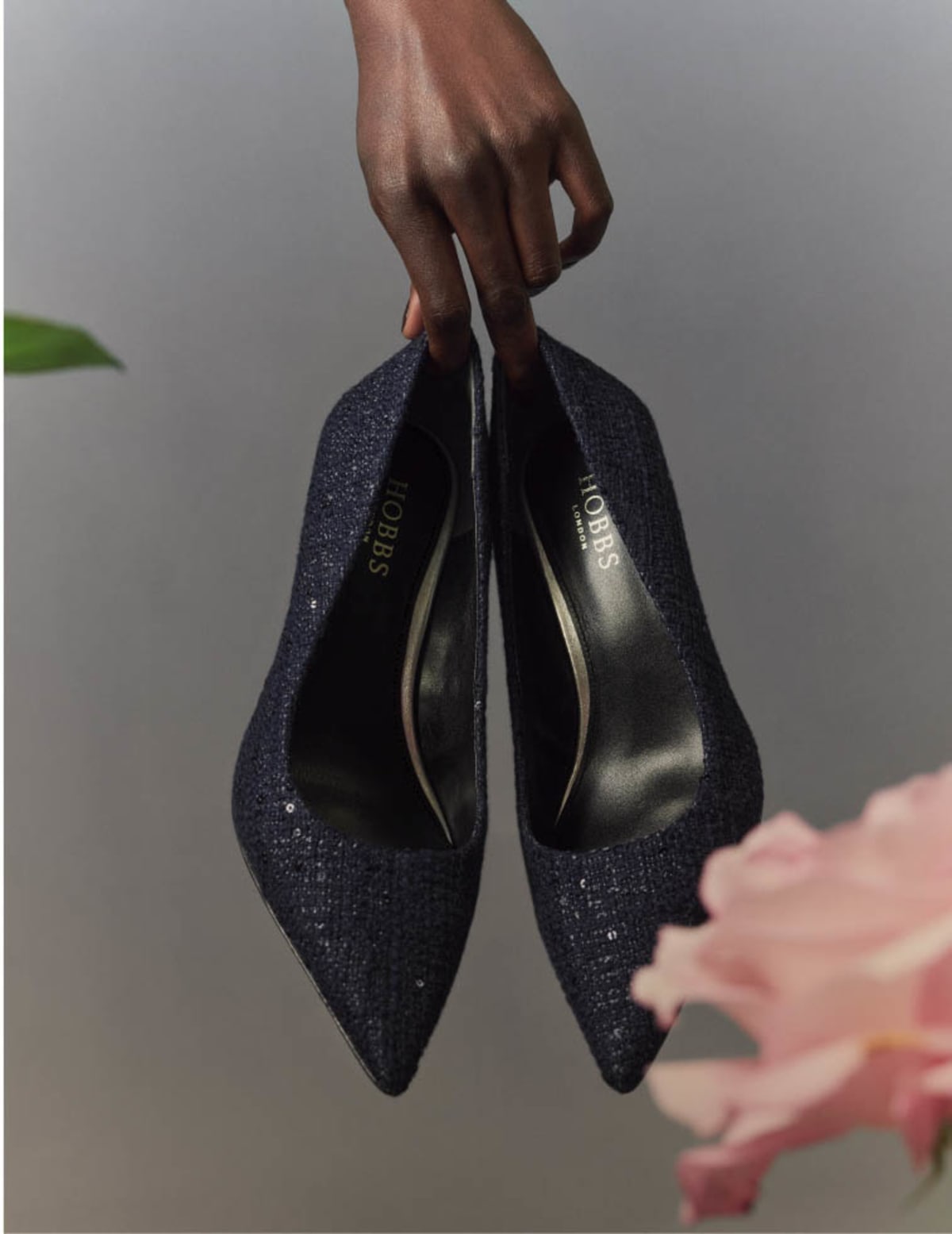 A gallery of images showing occasion shoes and accessories