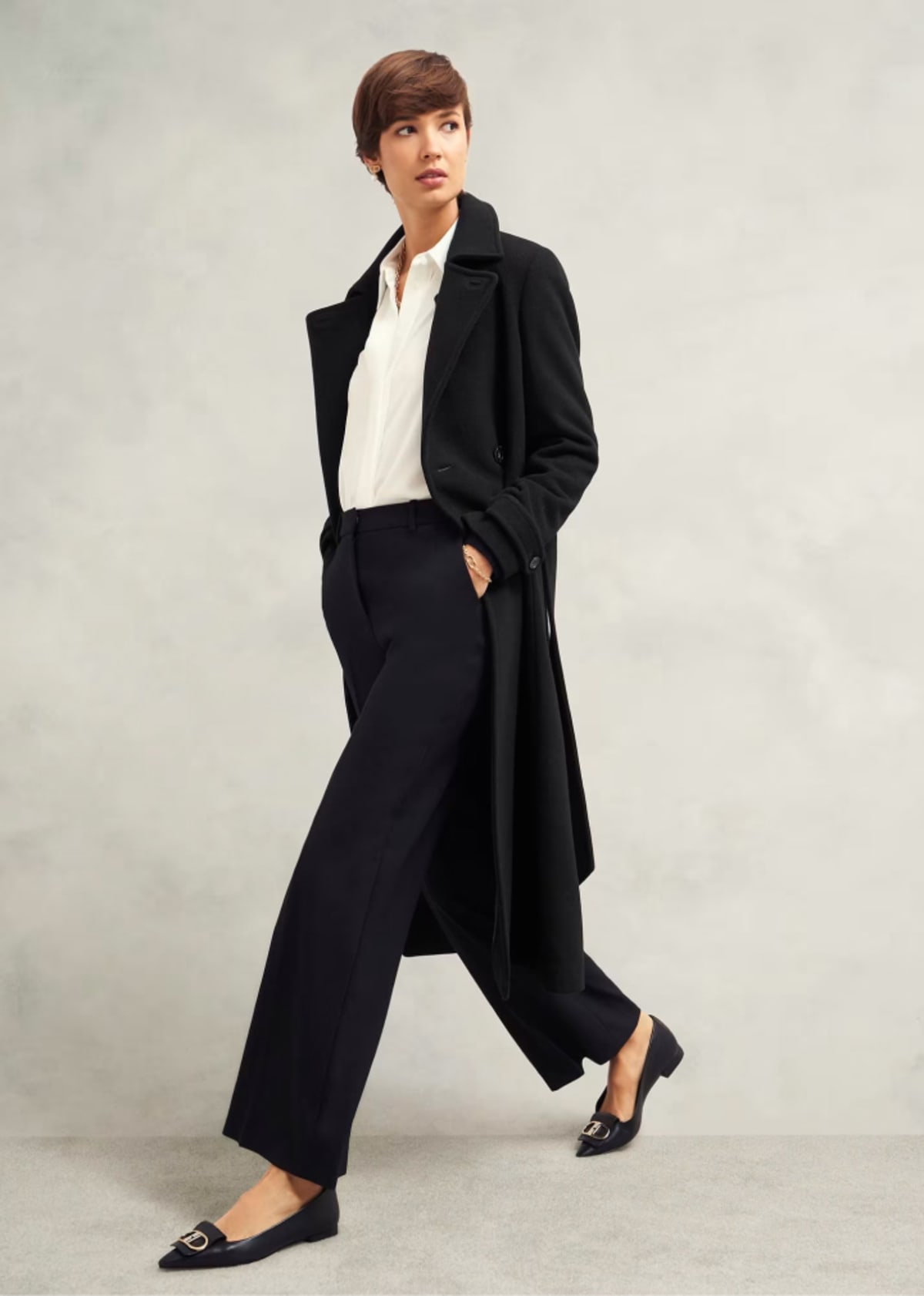 Yasmina Wool Blend Coat