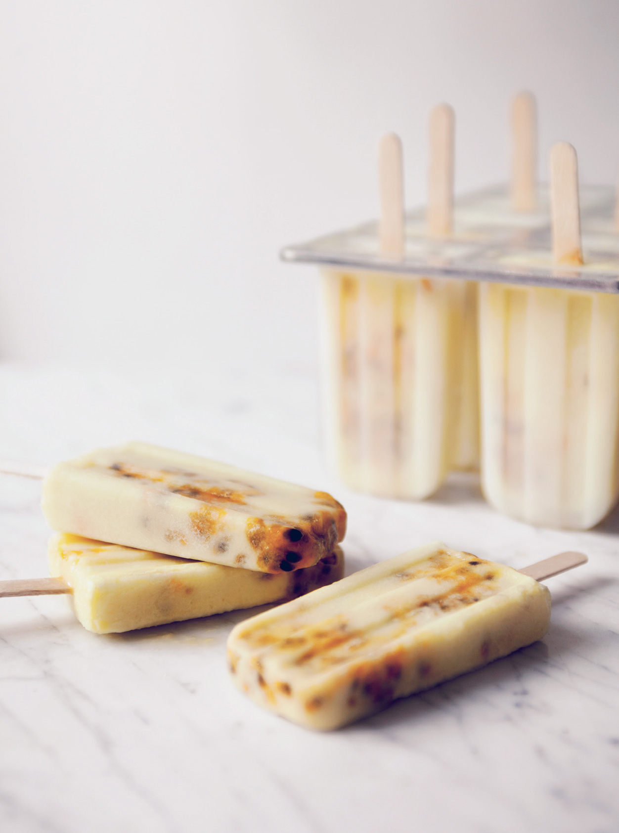 Sarah Britton's piña colada ice lollies